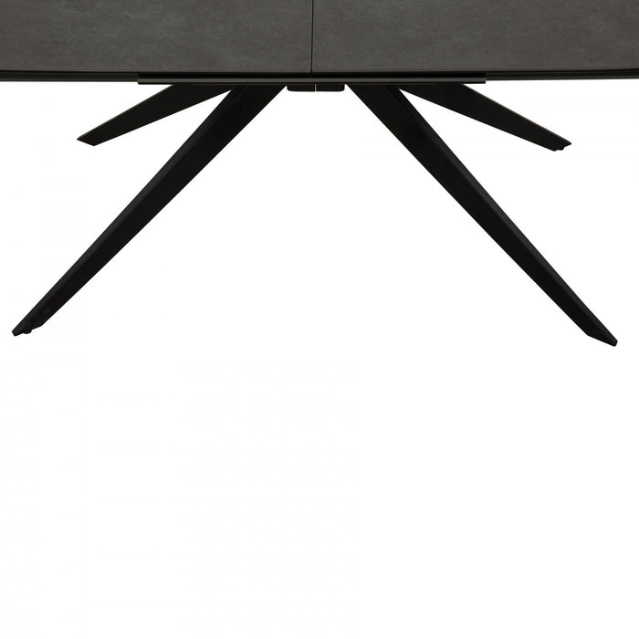 Table de salle a manger rectangulaire extensible Bram de 70 a 94 po (6 a 8 places)