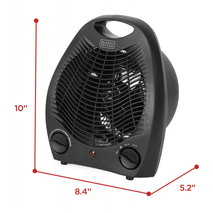 Radiateur portatif Black+Decker de 10 po