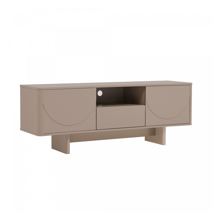 Meuble TV Ella Modern 59\" en couleur moka