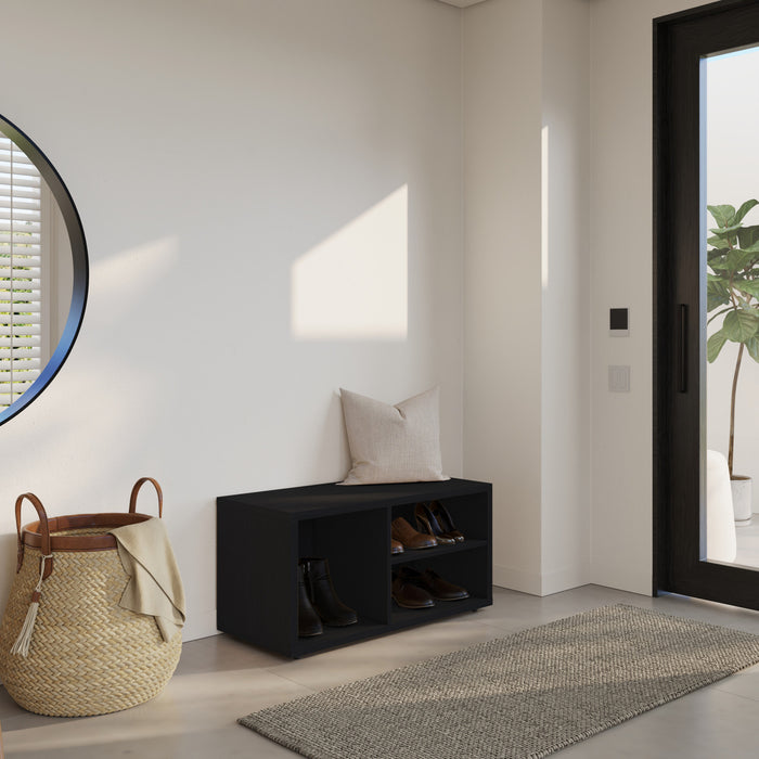 Banc de rangement Porto pour chaussures