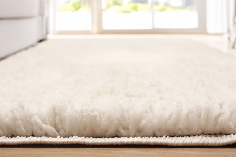 Carpette Yeti ivoire et beige - 5 pi 0 po x 8 pi 0 po  