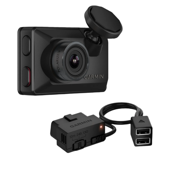 Camera De Tableau De Bord Garmin Dash Cam™ X310 Video 4k - Ecran 2,4\", Enregistrement Automatique D'incidents A 140 Degres Avec Commande Vocale