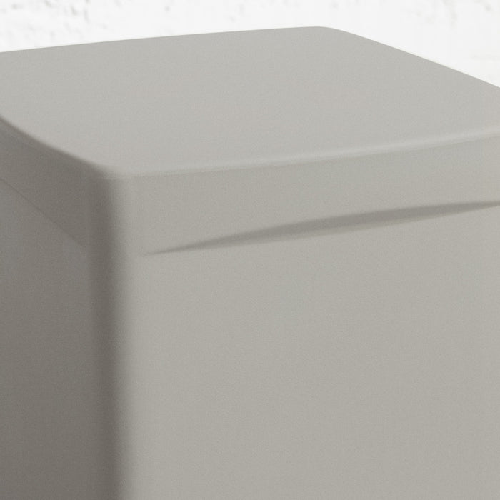 Table de bout carrée Dalya pour l’extérieur - greige