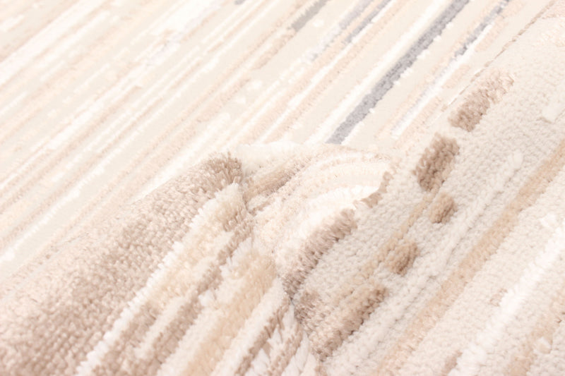 Tapis Contemporain/Moderne Nova 8'0\" x 10'0\" en Ivoire