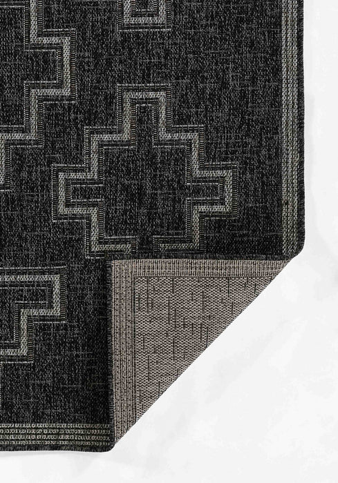 Tapis Transitionnel Esina 8'0\" x 10'0\" en Noir