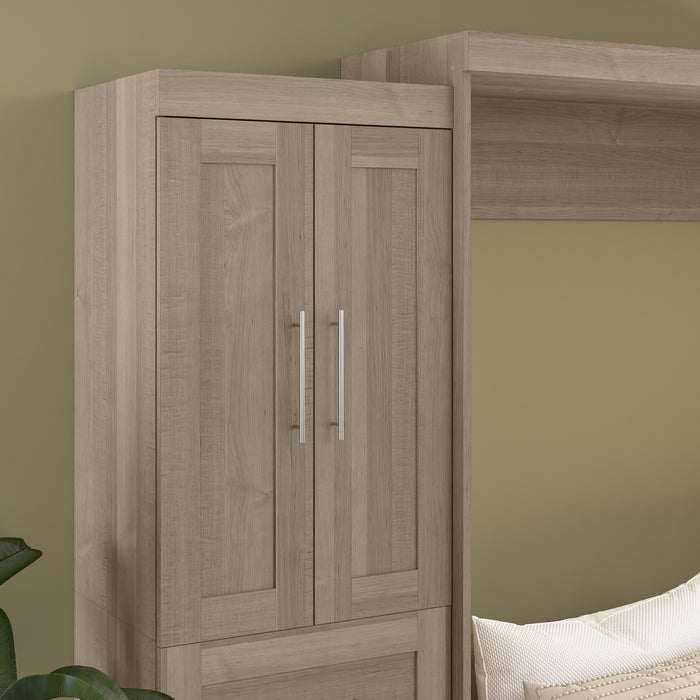 Ensemble de 2 portes Pur de Bestar pour organisateur de garde-robe de 25 po (L) - gris cendré