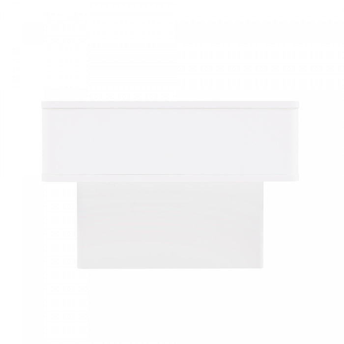 Table basse Ella Modern 47\" en blanc