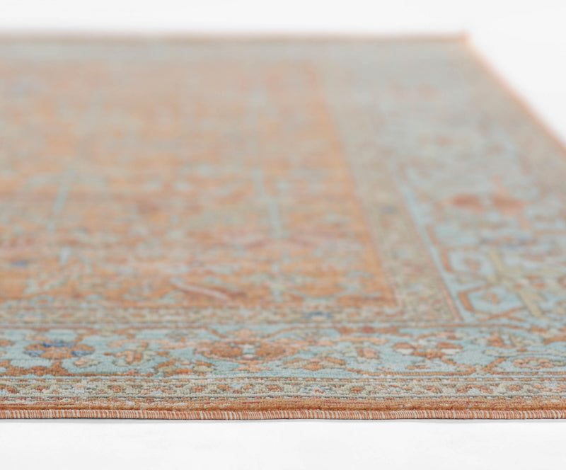 Tapis Traditionnel Hailey 7'10\" x 10'6\" en Orange