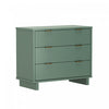 Elara Contemporary 38" Solid Wood Dresser in Sage Green (3-Drawer) | Commode contemporaine Elara 38" en bois massif vert sauge (3 tiroirs)