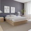 Malibu Bed Frame Queen Bed | Lit Plateforme Malibu