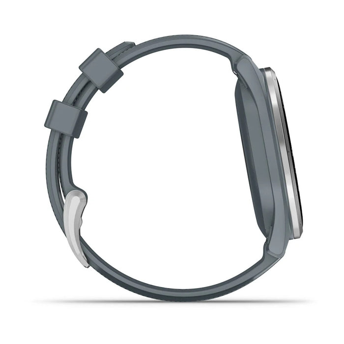  Silver Aluminum Bezel With Twilight Silicone Band