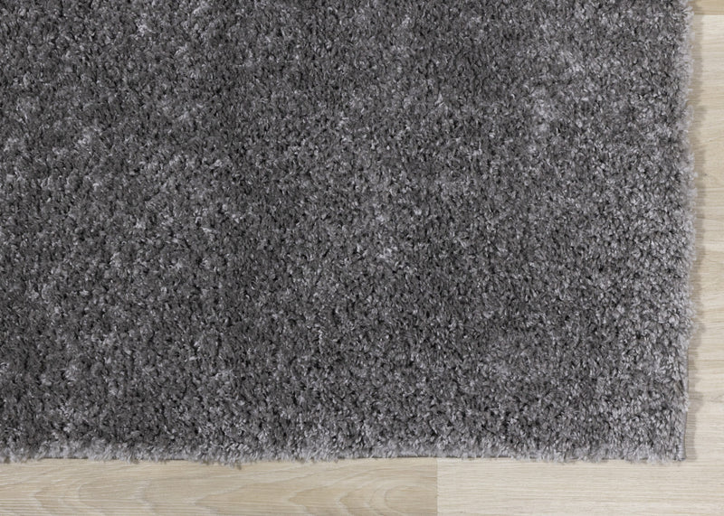 Tapis Taylor a poils longs confort gris fonce, 3'11\" x 5'11\"