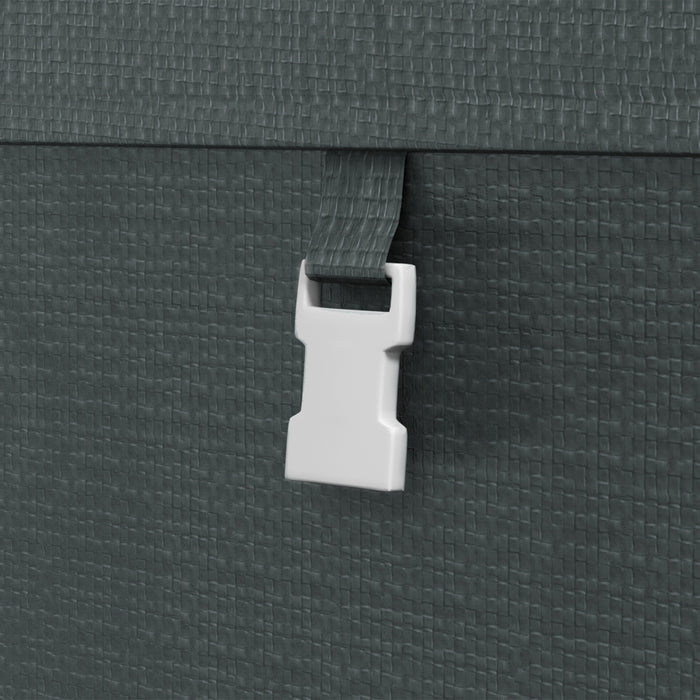 Outsunny Tente De Hangar De Stockage Exterieur 4x6 Pi Pour Outils De Jardin