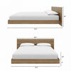 Satori Low Platform Full Bed Set | Lit plateforme bas Satori avec tete de lit Double