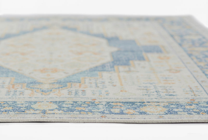 Tapis Traditionnel Kinsley 5'3\" x 7'3\" en Bleu