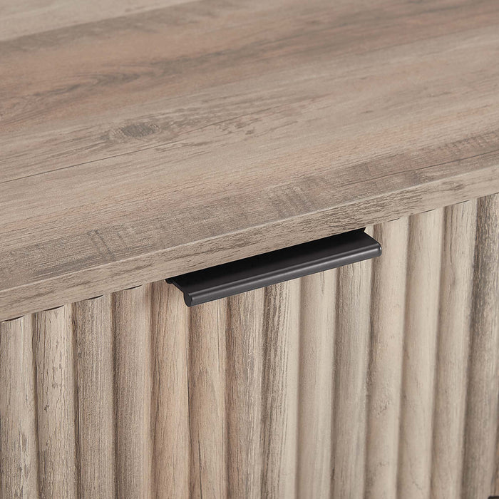 Ensemble moderne Dumbo 2 pieces de commode en gris rustique