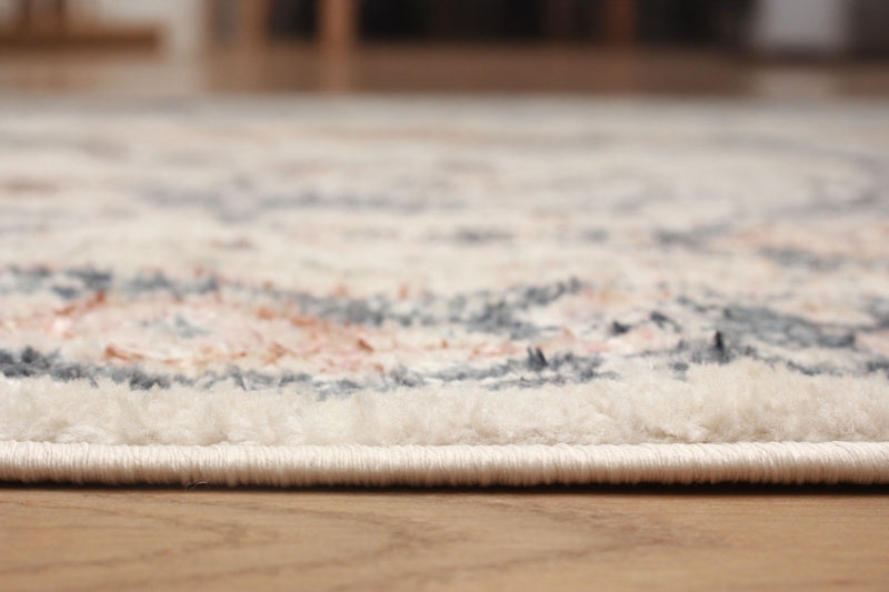 Carpette longue Heriza ivoire - 2 pi 8 po x 8 pi 2 po  