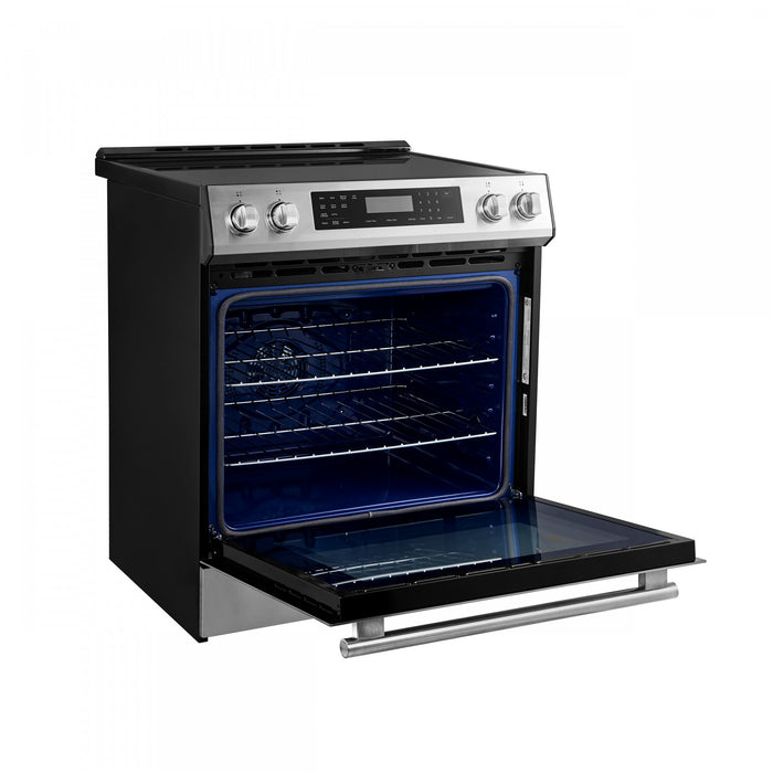 Cuisiniere a induction Donatello Espresso de 30 po, acier inoxydable – FFSIN0905-30