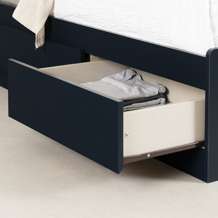 Lit matelot simple Hazen - bleu marine