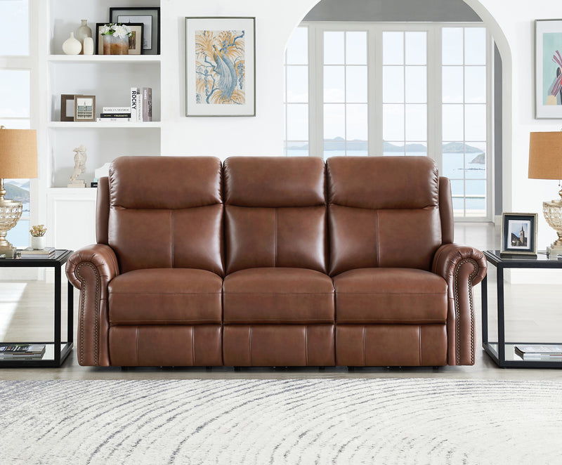 Sofa à inclinaison électrique Royce de Hydeline - brun