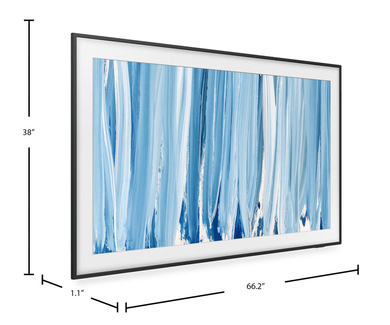 Téléviseur intelligent The Frame Pro SAMSUNG LS03HW 4K de 75 po avec Vision AI (QN75LS03HWFXZC) - modèle 2026 