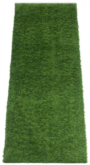 Tapis en Gazon Synthetique Contemporain 2'0\" x 6'0\" en Vert
