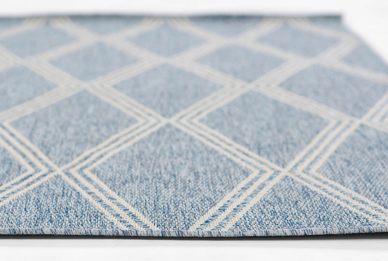Tapis Transitionnel Cypress 8'0\" x 10'0\" en Bleu