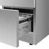 Forno Como 24-Inch Drawer Refrigerator, Stainless Steel, Outdoor/Indoor, 4.87 cu.ft. - FDROD1611-24S | Refrigerateur a tiroirs Como de 24 po, acier inoxydable, pour interieur/exterieur, 4,87 pi³ – FDROD1611-24S