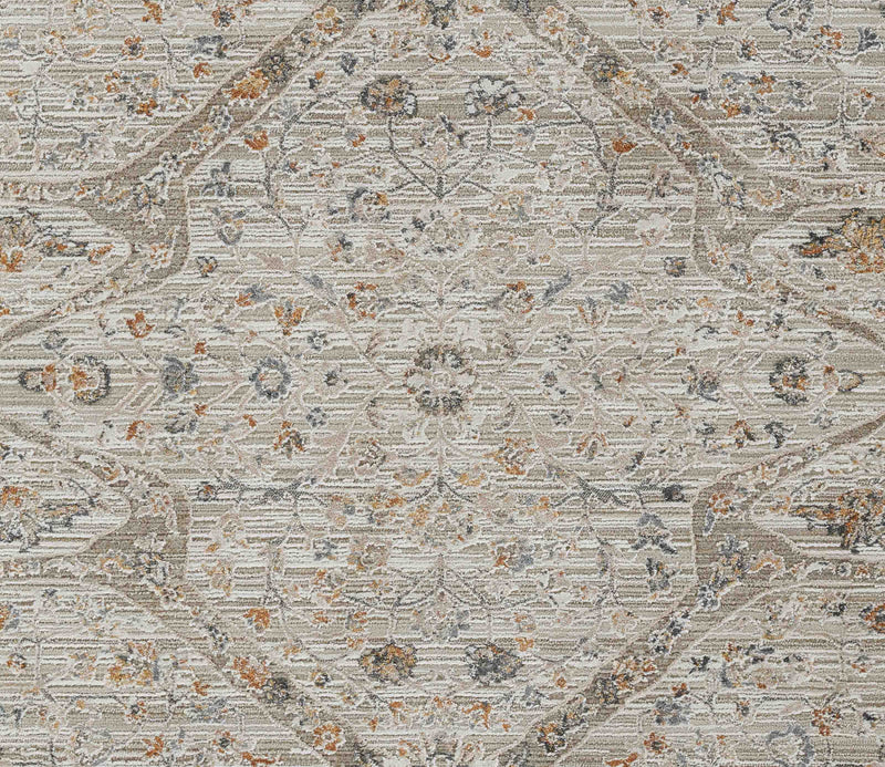 Tapis Traditionnel Margaux 7'10\" x 10'10\" en Ivoire
