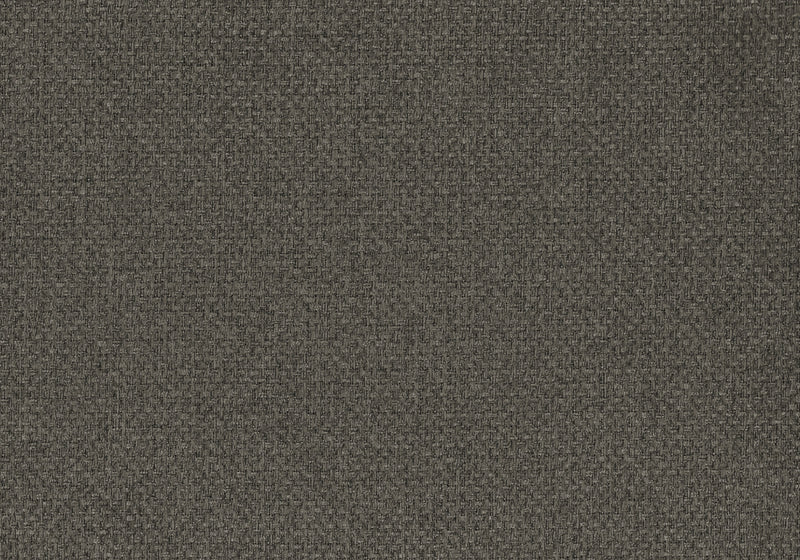 Canape-Lit Convertible, Chaise De Rangement, 90\" Longueur, Tissu Gris Fonce