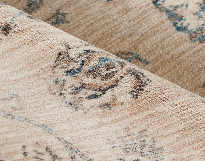 Tapis Traditionnel Monet 2'6\" x 8'0\" en Bleu