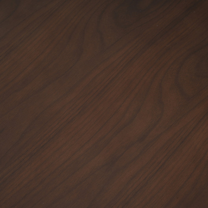 Table D’appoint Logan Au Design En Z Peu Encombrant En Bois D’hévéa -  Fini Noyer