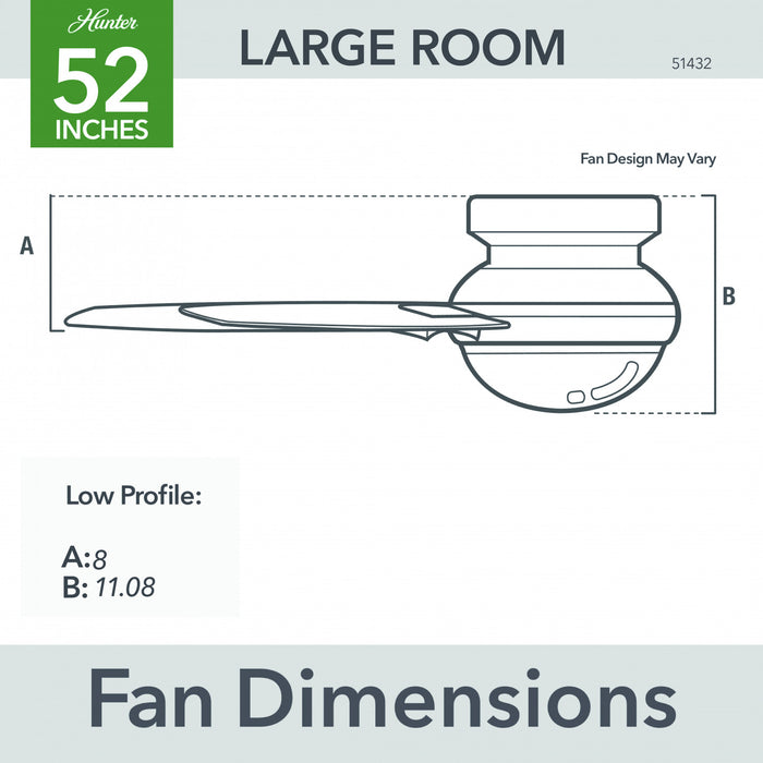 Ventilateur de plafond Minimus avec luminaire - Noir