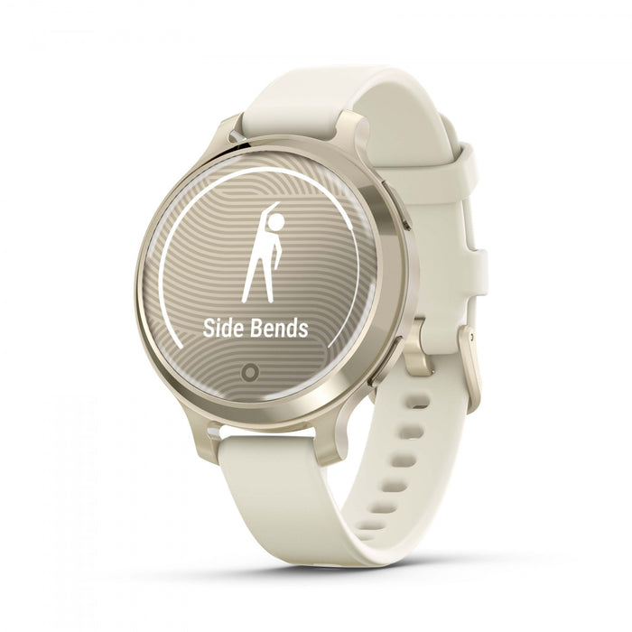  Lunar Gold With Bone Silicone Band