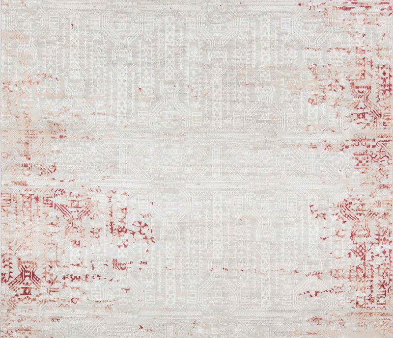 Tapis Traditionnel Amber 8'11\" x 12'6\" en Rouge