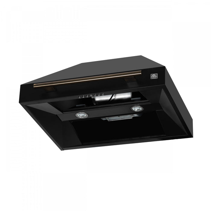 Hotte de cuisiniere murale Aria de 30 po, noir- FRHWM5095-30BLK