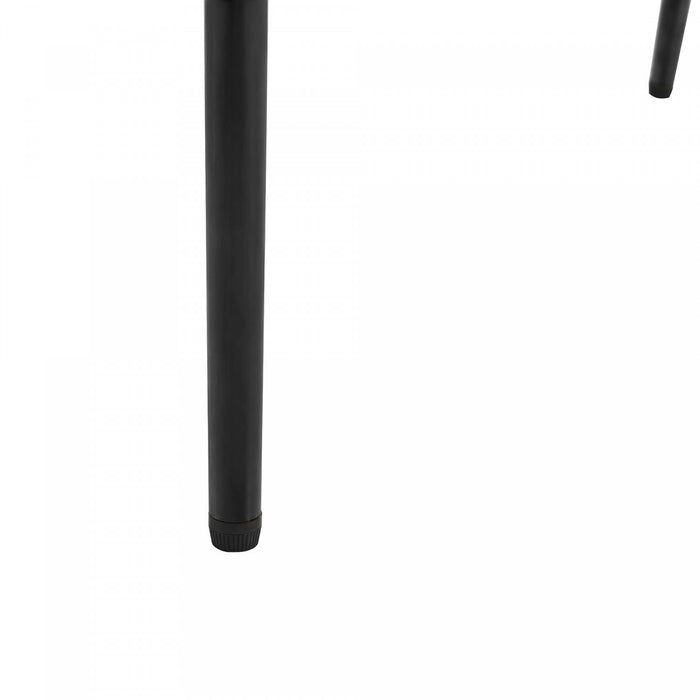 Ethan Ensemble de 6 chaises d’appoint modernes avec assise en velours cotele, pieds inclines et pieds reglables, gris
