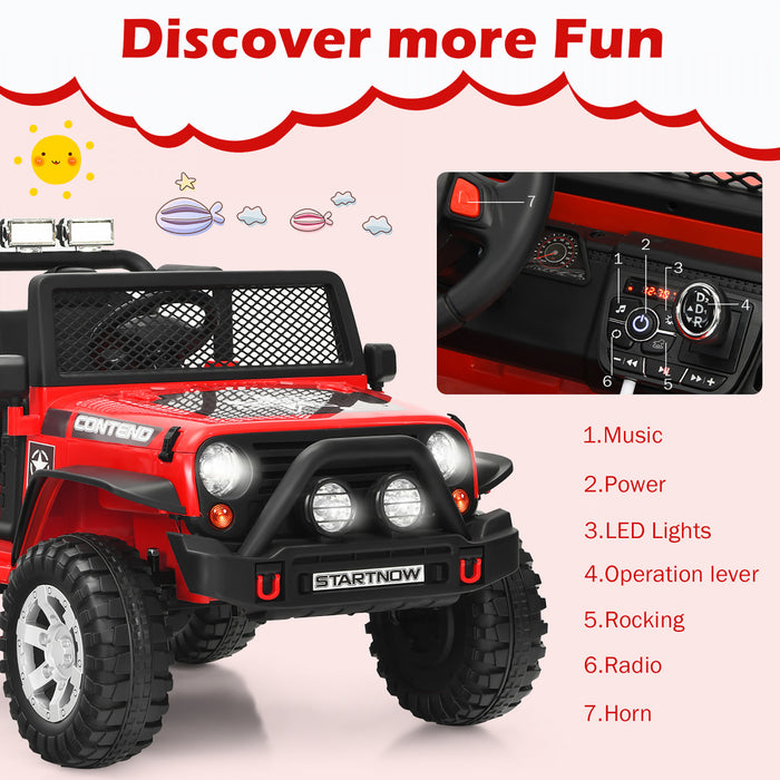 4x4 Electrique Pour Enfants 12v Costway
