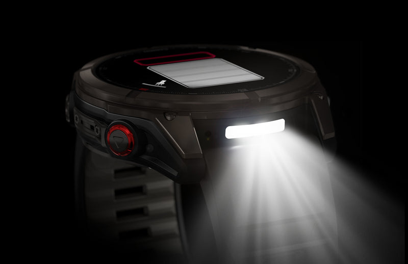 Montre intelligente Garmin Fenix 8 Pro 51 mm Carbon Adventure - Suivi exterieur, autonomie prolongee, navigation par carte, LTE LiveTrack, perte de vitesse de pas, alarme intelligente