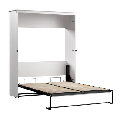 Bestar Key West 69 W Queen Murphy Bed - Pure White Oak|Grand lit escamotable Key West de Bestar de 69 po (L) - blanc chêne solide