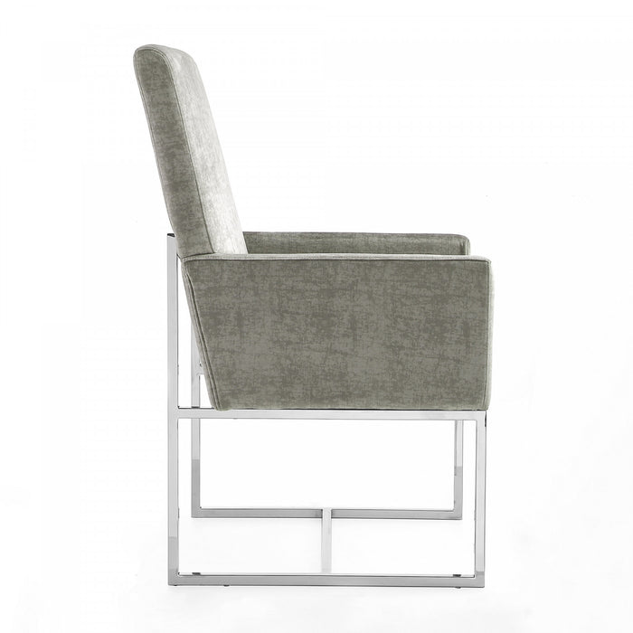 Ensemble moderne de salle a manger Element, 8 chaises, en acier