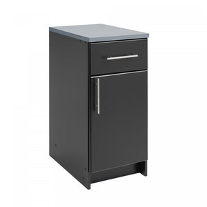Armoire de plancher Elite de 16 po - noire