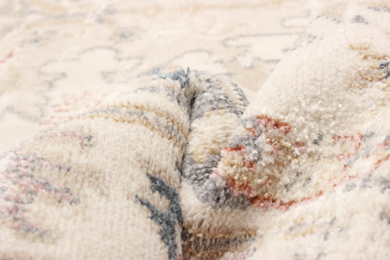 Carpette Rococo ivoire - 8 pi 0 po x 10 pi 0 po  