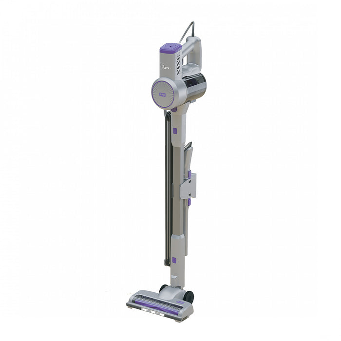 Aspirateur balai filaire 5 en 1 Panni V1109P avec outil motorise pour animaux