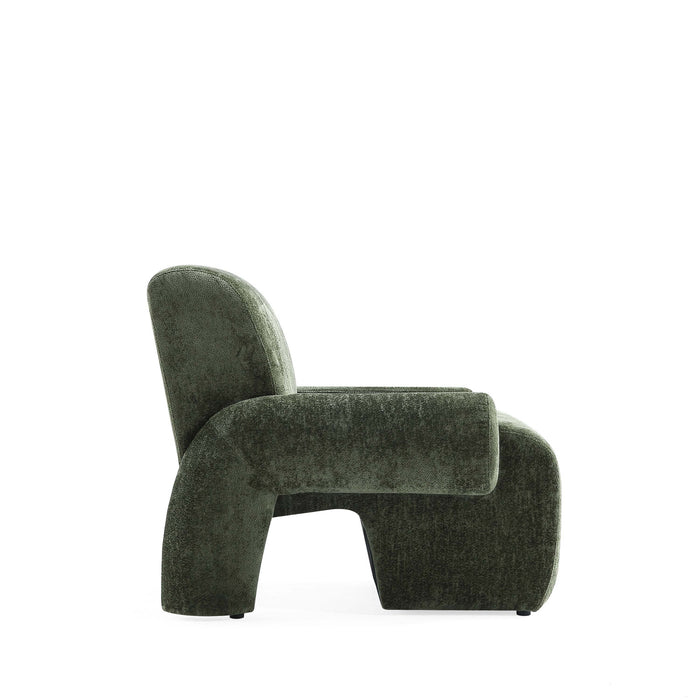 Ensemble de canape 2 pieces Verandah style mid-century modern en vert olive
