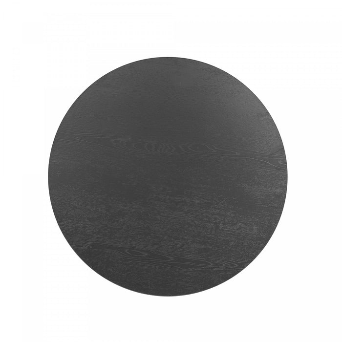 Table basse moderne scandinave Layla en noir