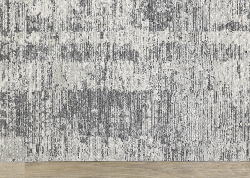 Tapis Kylie bordures gris delave, 7'10\" x 10'10\"