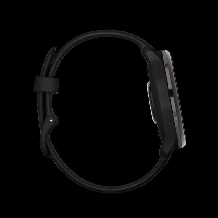 Montre intelligente Garmin Vivoactive 6 Slate Black - Suivi de bien-etre, surveillance de la batterie corporelle, coach de sommeil, applications sportives, Garmin Pay, stockage de musique