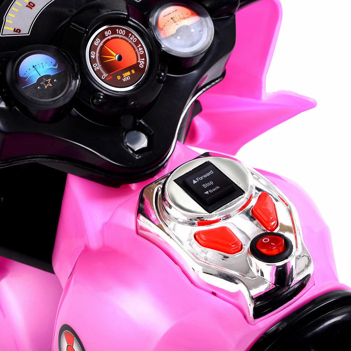 Moto Electrique A 3 Roues Pour Enfants Alimentation Par Batterie 6v Jouet Electronique