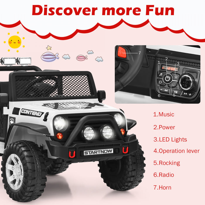 4x4 Electrique Pour Enfants 12v Costway